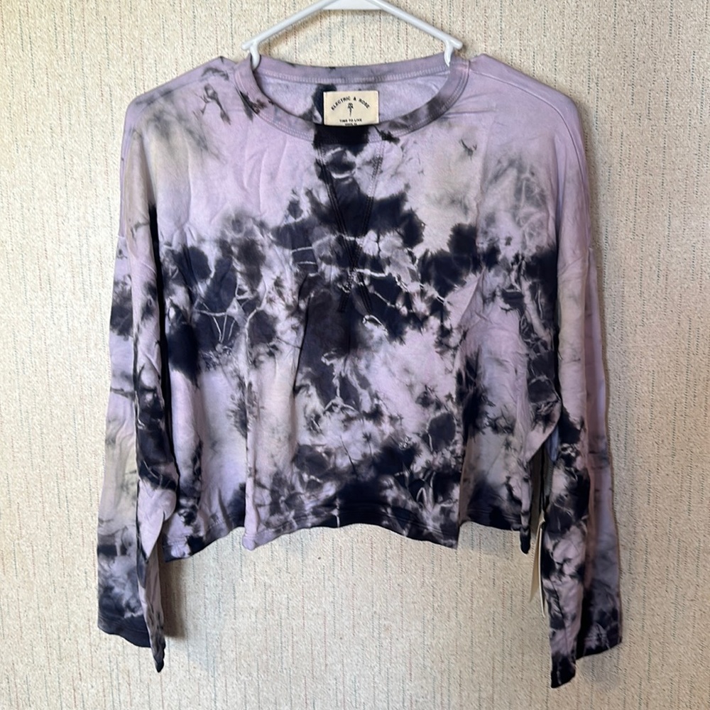 ELECTRIC & ROSE AERO PULLOVER: EPIC LAVENDER/SAND/ONYX: NWT: SZ XS
